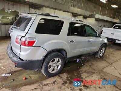 Trzecie zdjęcie samochodu z tyłu: 2011 GMC ACADIA SLE VIN:1GKKVNED0BJ273413 - miniatura