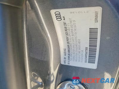 Zdjęcie 12 z 12 samochodu: 2014 AUDI A5 PREMIUM VIN:WAUCFAFR7EA073906 - miniatura