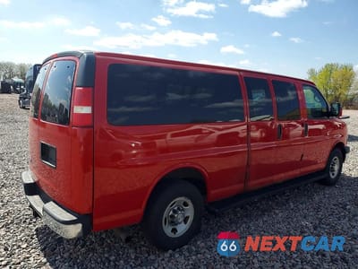Trzecie zdjęcie samochodu z tyłu: 2014 CHEVROLET EXPRESS 3500 VIN:1GAZG1FG9E1123691 - miniatura