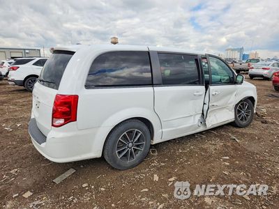 Trzecie zdjęcie samochodu z tyłu: 2017 DODGE GRAND CARAVAN SXT VIN:2C4RDGCG4HR661982 - miniatura
