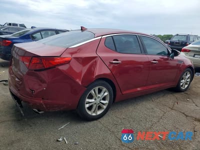 Trzecie zdjęcie samochodu z tyłu: 2013 KIA OPTIMA EX VIN:5XXGN4A76DG145230 - miniatura