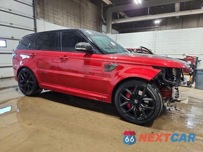 Czwarte zdjęcie samochodu z boku: 2020 LAND ROVER RANGE ROVER SPORT SVR VIN:SALWZ2RE4LA878614 - miniatura