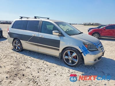 Czwarte zdjęcie samochodu z boku: 2007 HONDA ODYSSEY EXL VIN:5FNRL38737B449671 - miniatura