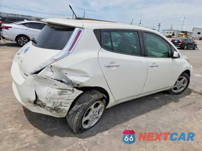 Trzecie zdjęcie samochodu z tyłu: 2014 NISSAN LEAF SV VIN:1N4AZ0CP1EC331684 - miniatura