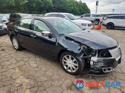 Czwarte zdjęcie samochodu z boku: 2010 LINCOLN MKZ VIN:3LNHL2GC5AR638585 - miniatura