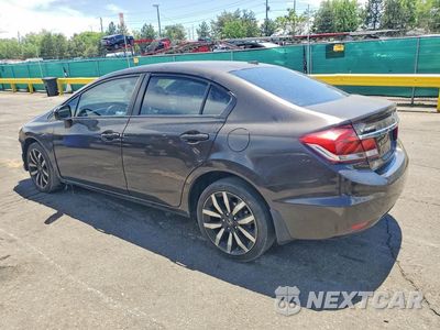 Drugie zdjęcie samochodu z przodu: 2014 HONDA CIVIC EXL VIN:2HGFB2F92EH516824 - miniatura