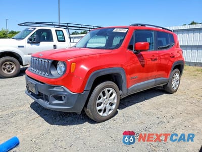 2016 JEEP RENEGADE LATITUDE ZACCJBBT7GPD07487 - główne zdjęcie licytacji z USA - miniatura