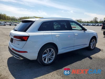 Trzecie zdjęcie samochodu z tyłu: 2021 AUDI Q7 PREMIUM PLUS VIN:WA1LXAF71MD000763 - miniatura