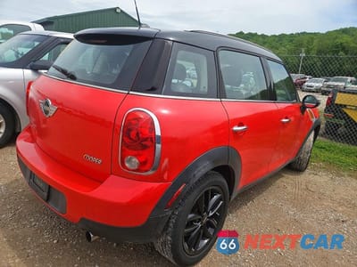 Czwarte zdjęcie samochodu z boku: 2012 MINI COOPER COUNTRYMAN VIN:WMWZB3C50CWM01878 - miniatura