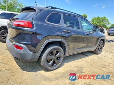 Trzecie zdjęcie samochodu z tyłu: 2016 JEEP CHEROKEE SPORT VIN:1C4PJLAB0GW329799 - miniatura