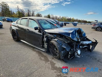 Czwarte zdjęcie samochodu z boku: 2023 BMW M3 COMPETITION VIN:WBS43AY05PFN51110 - miniatura