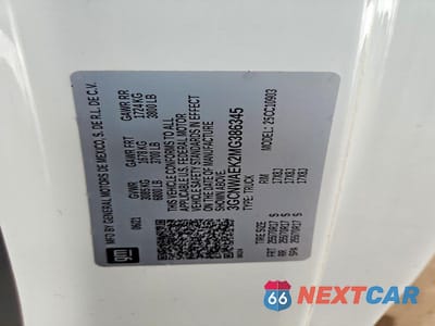 Zdjęcie 12 z 12 samochodu: 2021 CHEVROLET SILVERADO C1500 VIN:3GCNWAEK2MG386345 - miniatura