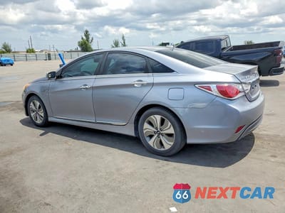 Drugie zdjęcie samochodu z przodu: 2014 HYUNDAI SONATA HYBRID VIN:KMHEC4A48EA112287 - miniatura
