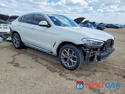 Czwarte zdjęcie samochodu z boku: 2020 BMW X4 XDRIVE30I VIN:5UX2V1C09LLE67644 - miniatura
