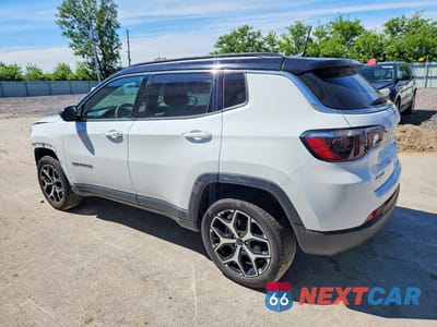 Drugie zdjęcie samochodu z przodu: 2025 JEEP COMPASS LIMITED VIN:3C4NJDCN3ST619389 - miniatura