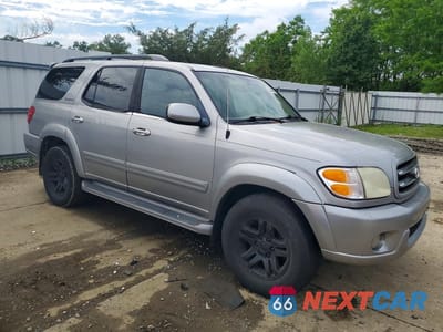 Czwarte zdjęcie samochodu z boku: 2004 TOYOTA SEQUOIA LIMITED VIN:5TDZT38A94S231186 - miniatura