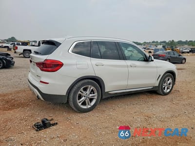 Trzecie zdjęcie samochodu z tyłu: 2020 BMW X3 SDRIVE30I VIN:5UXTY3C06LLE55460 - miniatura