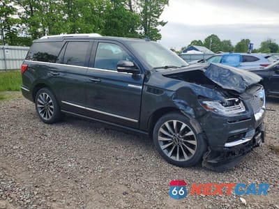 Czwarte zdjęcie samochodu z boku: 2021 LINCOLN NAVIGATOR RESERVE VIN:5LMJJ2LT0MEL00884 - miniatura
