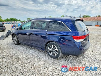 Drugie zdjęcie samochodu z przodu: 2016 HONDA ODYSSEY TOURING VIN:5FNRL5H98GB083641 - miniatura