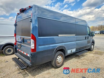 Trzecie zdjęcie samochodu z tyłu: 2019 RAM PROMASTER 3500 DELIVERY VAN VIN:3C6URVJG0KE554656 - miniatura