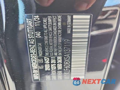 Zdjęcie 13 z 13 samochodu: 2025 MERCEDES-BENZ E AMG 53E 4MATIC VIN:W1KLF6DBXSA137119 - miniatura
