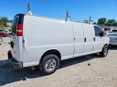 Trzecie zdjęcie samochodu z tyłu: 2016 GMC SAVANA G2500 VIN:1GTW7BFG3G1187373 - miniatura