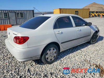 Trzecie zdjęcie samochodu z tyłu: 2006 TOYOTA COROLLA CE VIN:2T1BR32EX6C704181 - miniatura