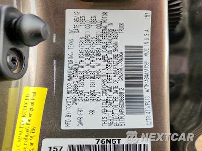 Zdjęcie 12 z 12 samochodu: 2012 TOYOTA TACOMA DOUBLE CAB LONG BED VIN:5TFMU4FN6CX008812 - miniatura