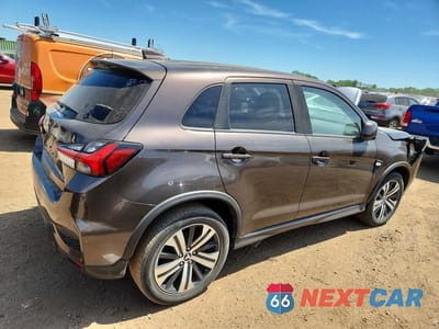 Trzecie zdjęcie samochodu z tyłu: 2020 MITSUBISHI OUTLANDER SPORT ES VIN:JA4AP3AU1LU016525 - miniatura
