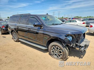 Czwarte zdjęcie samochodu z boku: 2023 FORD EXPEDITION MAX XLT VIN:1FMJK1J8XPEA51149 - miniatura
