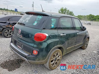 Trzecie zdjęcie samochodu z tyłu: 2014 FIAT 500L TREKKING VIN:ZFBCFADH1EZ022192 - miniatura