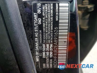 Zdjęcie 12 z 12 samochodu: 2014 MERCEDES-BENZ E 350 4MATIC VIN:WDDHF8JB2EA891626 - miniatura