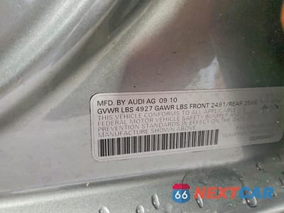 Zdjęcie 12 z 12 samochodu: 2011 AUDI A4 PREMIUM PLUS VIN:WAUFFAFL7BN024038 - miniatura