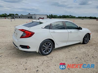 Trzecie zdjęcie samochodu z tyłu: 2021 HONDA CIVIC EX VIN:2HGFC1F31MH703571 - miniatura