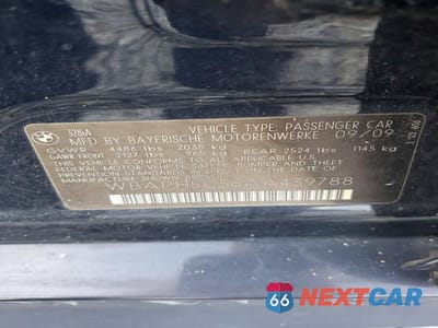 Zdjęcie 12 z 12 samochodu: 2010 BMW 328 I SULEV VIN:WBAPH5C58AA439788 - miniatura