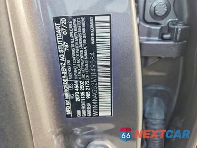 Zdjęcie 12 z 12 samochodu: 2021 MERCEDES-BENZ GLA 250 VIN:W1N4N4GB2MJ149584 - miniatura
