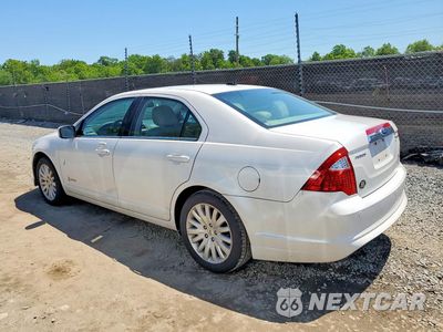 Trzecie zdjęcie samochodu z tyłu: 2012 FORD FUSION HYBRID VIN:3FADP0L38CR184259 - miniatura