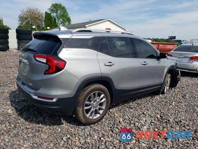 Trzecie zdjęcie samochodu z tyłu: 2024 GMC TERRAIN SLT VIN:3GKALVEGXRL192398 - miniatura