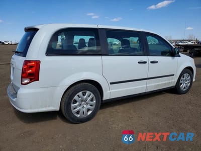 Trzecie zdjęcie samochodu z tyłu: 2016 DODGE GRAND CARAVAN SE VIN:2C4RDGBG3GR308911 - miniatura