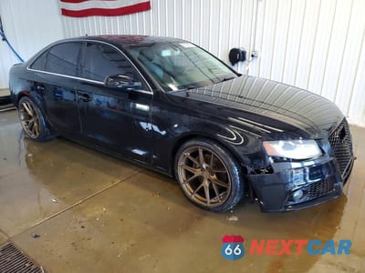 Czwarte zdjęcie samochodu z boku: 2010 AUDI A4 PREMIUM PLUS VIN:WAUHFAFL0AN001787 - miniatura