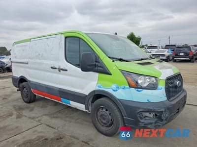 Czwarte zdjęcie samochodu z boku: 2023 FORD TRANSIT T-150 VIN:1FTYE1Y80PKB16401 - miniatura