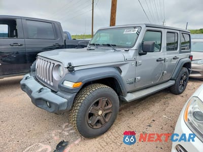 2019 JEEP WRANGLER UNLIMITED SPORT 1C4HJXDN7KW629205 - główne zdjęcie licytacji z USA - miniatura