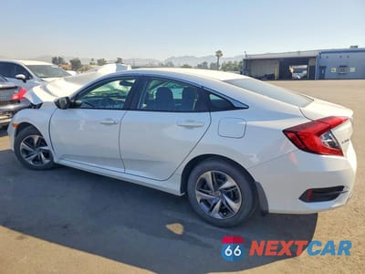 Drugie zdjęcie samochodu z przodu: 2019 HONDA CIVIC LX VIN:2HGFC2F64KH597484 - miniatura