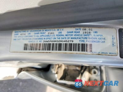 Zdjęcie 12 z 12 samochodu: 2002 VOLKSWAGEN JETTA GLS TDI VIN:3VWSP69M32M045279 - miniatura