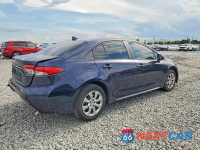 Trzecie zdjęcie samochodu z tyłu: 2023 TOYOTA COROLLA LE VIN:5YFB4MDE1PP044695 - miniatura