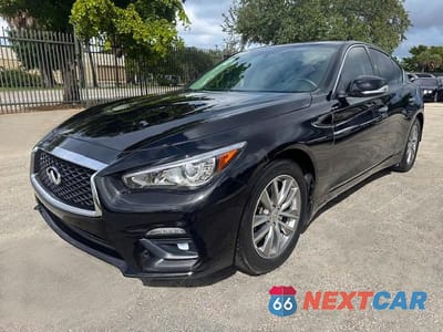 2021 INFINITI Q50 PURE JN1EV7AP1MM701174 - główne zdjęcie licytacji z USA - miniatura