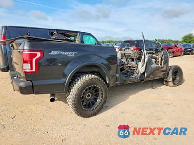 Trzecie zdjęcie samochodu z tyłu: 2015 FORD F150 SUPERCREW VIN:1FTEW1EP4FFC36608 - miniatura