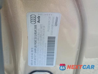 Zdjęcie 12 z 12 samochodu: 2011 AUDI A5 VIN:WAULFAFH3BN004464 - miniatura