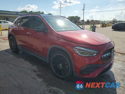 Czwarte zdjęcie samochodu z boku: 2021 MERCEDES-BENZ GLA 250 VIN:W1N4N4GB7MJ281272 - miniatura