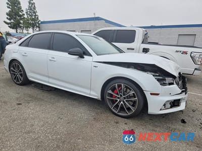 Czwarte zdjęcie samochodu z boku: 2018 AUDI S4 PREMIUM PLUS VIN:WAUB4AF49JA141381 - miniatura